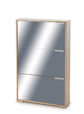 Обувница VENTAL VIVA 3 S дуб сонома (зеркальная)