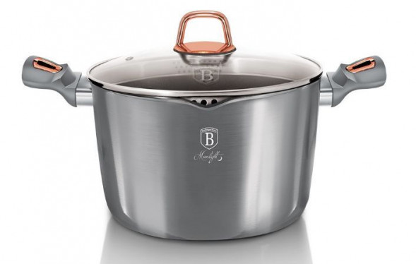 Кастрюли из алюминия BERLINGER HAUS BH-6015 Moonlight Edition 6л