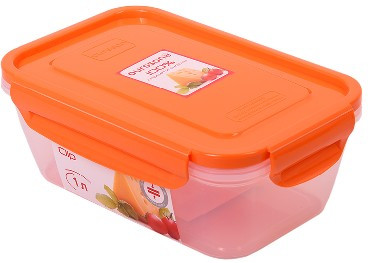Посуда из пластика OURSSON СP1004S/OR контейнер пласт.1л.