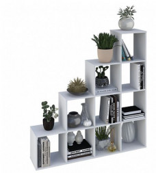 Стеллаж POLINI Стеллаж Polini Home Smart Каскадный 10 секций, белый (1кор)