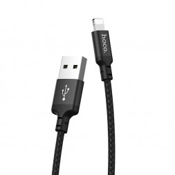Кабель HOCO (6957531062882) X14 USB (m) - 8 Pin (m) 2.0m - черный