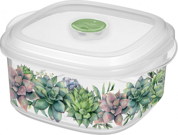 IDILAND Bergamo Botanica 1,6л с клапаном с декором (бесцветный) 221199701/00