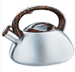Чайник со свистком WEBBER BE-0594 со свистком 3л, сатин (12)