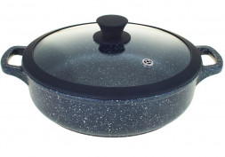 ТРАДИЦИЯ ТГ9263 а/пр литая 26см стекл/кр Гранит