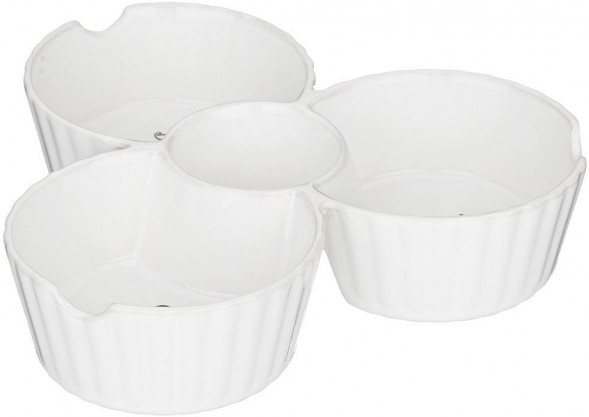 Менажница BRONCO 189-392 SOUL KITCHEN 4 секции 22*5см