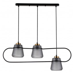 Люстра потолочная INDIGO 11016/3P Black (V000158)