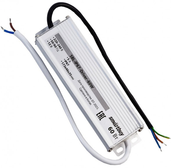 драйвер SMARTBUY (SBL-IP67-Driver-60W) Драйвер нейтральный 60W