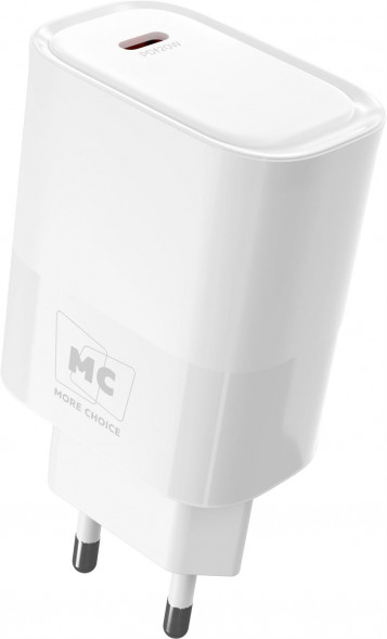 СЗУ MORE CHOICE (4620202553485) NC67i СЗУ 1Type-C 3.0A PD 20W , белый