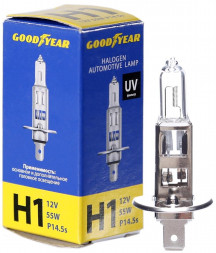 Лампа галогенная GOODYEAR GY011120 Н1 12V 55W P145s