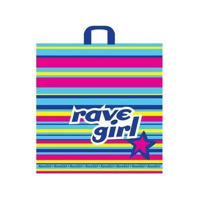 Пакеты АРТПЛАСТ ( ПТЛ51907) петлевая ручка 60х50+11- Rave girl ТЛ11021