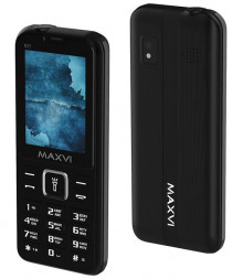 Телефон мобильный MAXVI K21 Black