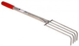 Грабли садовые INBLOOM PROF+ Грабли садовые 60см, 4 зуба, нержавеющая сталь 201 (181-007)