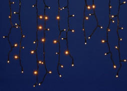 Бахрома с коннекторами UNIEL (UL-00003934) ULD-B3010-200/TBK WARM WHITE IP67