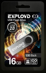 USB флэш-накопитель EXPLOYD 16GB 530 черный
