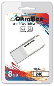 USB флэш-накопитель OLTRAMAX OM-8GB-240-белый
