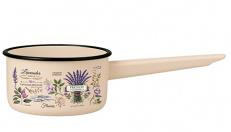 Ковш APPETITE эмал 1,0л цил без/кр Эдем ТМ