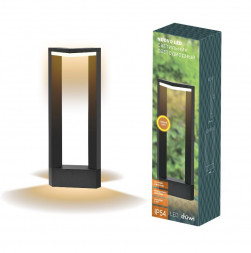 Светильники садово-парковые DUWI 24382 3 Светильник столб садово-парковый Nuovo LED 170х113х600 10 Вт 3000К, литой алюминий IP54 черный, duwi