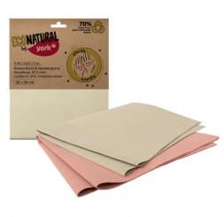 Набор салфеток YORK ЭКО гипоаллергенная 2шт. (32х34см) 026340
