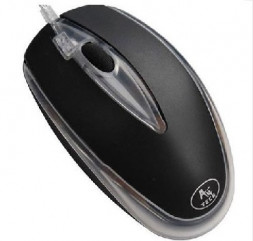 Мышь проводная A4TECH OP-3D-4 PS/2 черный