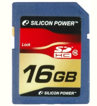 Карта памяти SILICON POWER SDHC 16GB Class10