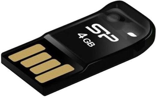 USB флеш SILICON POWER 4GB TOUCH T02 черный (5)