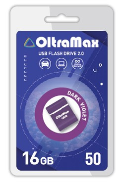 флэш-накопитель OLTRAMAX OM-16GB-50-Dark Violet 2.0