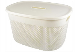 Корзина PLAST TEAM PT1333МЛ-10 OSLO 18л молочный