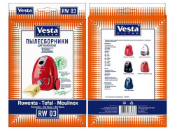 Пылесборники VESTA FILTER RW 03 компл. 5шт.