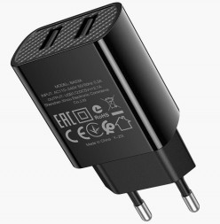 СЗУ BOROFONE (6931474739131) BA53A Powerway 2USB (черный)