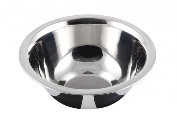 Миска MALLONY Миска Bowl-Roll-14, объем 450 мл из нержавеющей стали, зеркальная полировка, диа 14 см (103824)