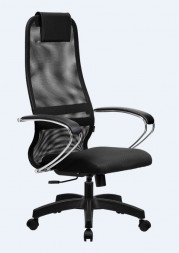 Кресло МЕТТА Кресло SU-B-8/подл.104/осн.001 Черный