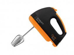 Миксер SCARLETT SC-HM40S20 черный/оранжевый