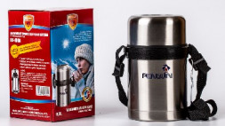 Термос PENGUIN из нержавеющей стали с широким горлом ВК-100А , 0,8л