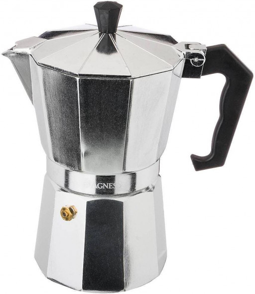Кофеварка гейзерная AGNESS 944-004 МОНБЛАН на 6 чашек 300мл