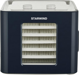 Сушка для фруктов и овощей STARWIND SFD6431 6под. 400Вт синий