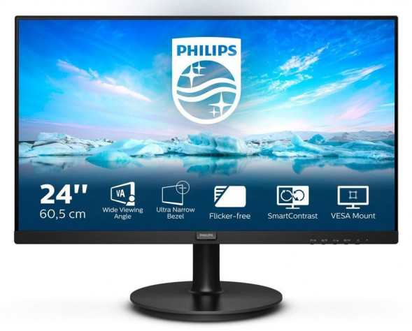 Монитор PHILIPS 23.8 241V8LA/00(01)