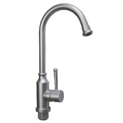 Смеситель для кухни BRIMIX 87208 Смеситель кухонный боковой-МАТОВЫЙ из алюминия шаровый