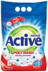 Стиральный порошок ACTIVE Стиральный порошок автомат "Poly Wash", 3 кг (4) 511701038