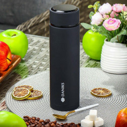 Термос DANIKS SL-155H-white soft (435634)