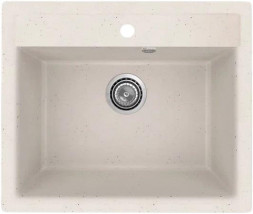Мойка PRACTIK PR-M 565-001 белый камень
