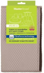 Коврик для сушки MASTER HOUSE Браун из микрофибры 24*45см 60447