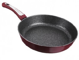 Сковорода SATOSHI Ла Мери d=28см, антипригарное покрытие мрамор, индукция 846-485