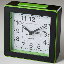 Будильник DELTA DT8-0010 Будильник 11*4.9*11см (салатовый)