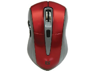 мышь беспроводная оПТИЧЕСКАЯ DEFENDER (52966) ACCURA MM-965 красный