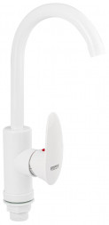 Смеситель для кухни BRIMIX 5921 Смеситель на кухню, боковой, шаровый, из высокопрочного пластика АБС, БЕЛЫЙ