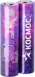 Аккумулятор КОСМОС KOC18650Li22UL20CS2 фуксия