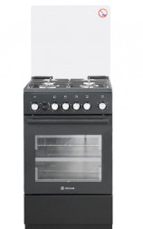 Плита газовая DE LUXE 5040.40г (кр) ЧР-015