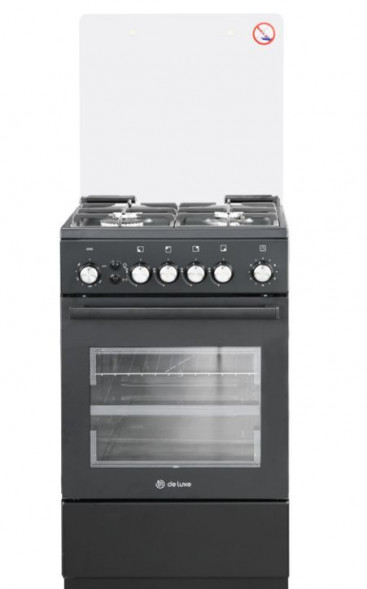 Плита газовая DE LUXE 5040.40г (кр) ЧР-015