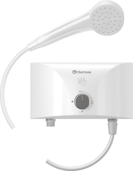 Водонагреватель проточный THERMEX Vetro 6500 shower