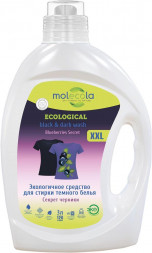 Гель для стирки MOLECOLA Гель для стирки темного белья Секрет черники 3000 мл, 70983